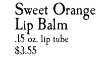 Sweet Orange Balm